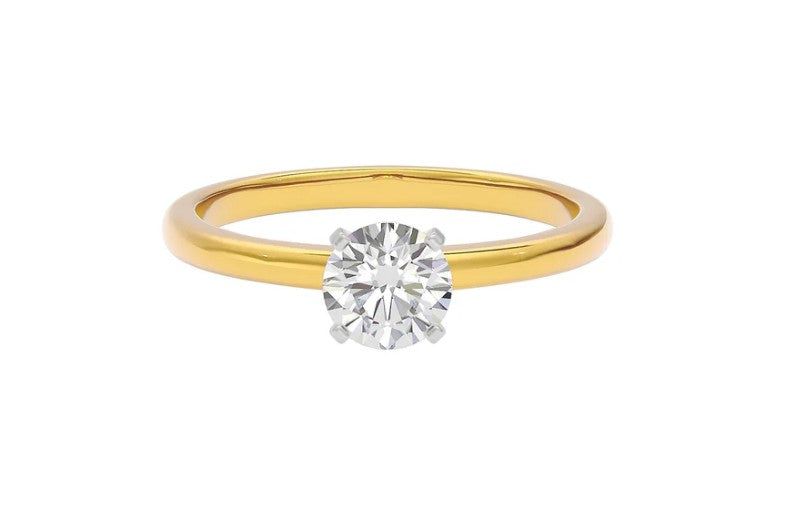 Classic Round Solitaire Ring