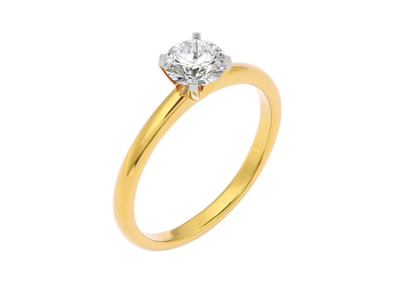 Classic Round Solitaire Ring
