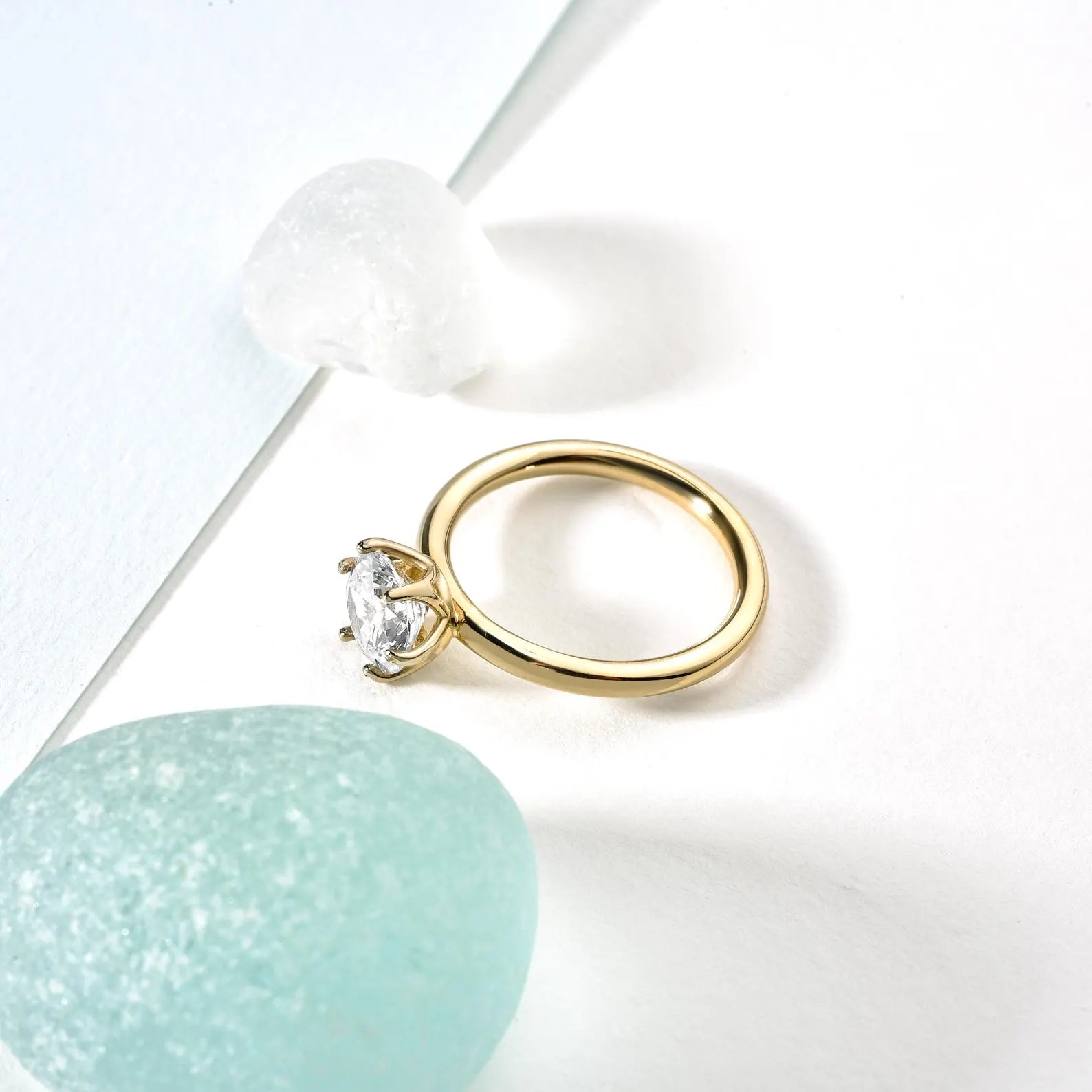 6 Prong Classic Solitaire Ring