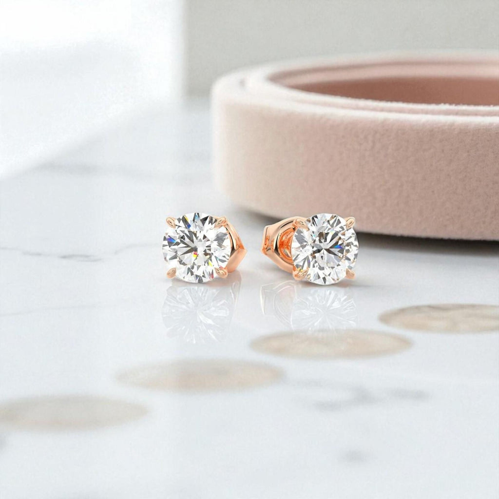 1.5 Ct Classic Solitaire Studs