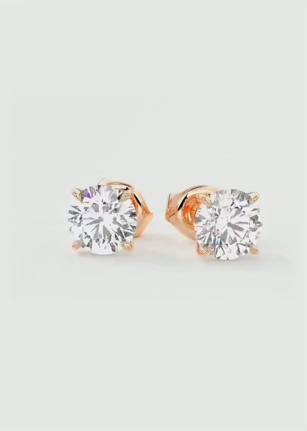 1.5 Ct Classic Solitaire Studs